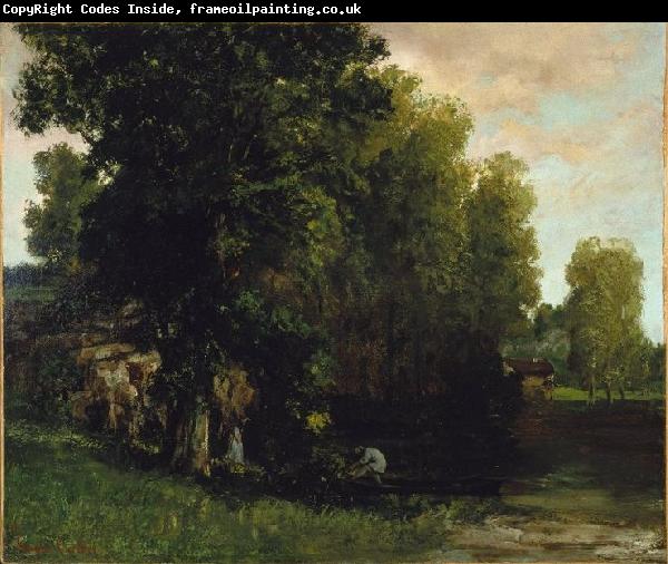 Gustave Courbet Edge of the Pool